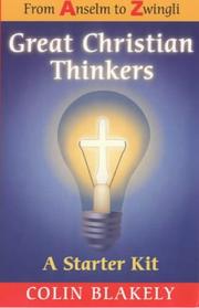 Great Christian thinkers : a starter kit
