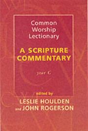 The common worship lectionary : a scripture commentary year C