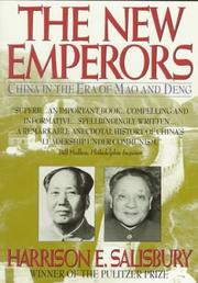 Cover of: The new emperors: Mao and Deng : a dual biography