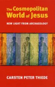 Cover of: The Cosmopolitan World of Jesus