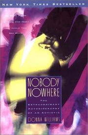 Cover of: Nobody Nowhere by Donna Williams