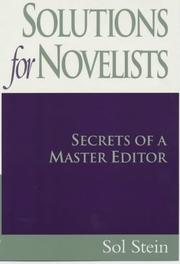 Cover of: Solutions for Novelists by Sol Stein