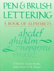 Pen & brush lettering : a book of alphabets