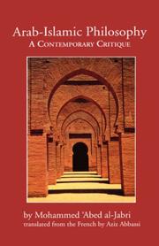 Arab-Islamic Philosophy by Mohammed 'Abed al-Jabri