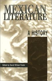 Cover of: Mexican Literature by David William Foster