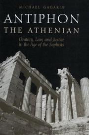 Antiphon the Athenian by Michael Gagarin