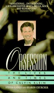 Cover of: Obsession: The Lives and Times of Calvin Klein
