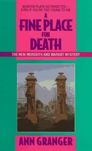 Cover of: A Fine Place for Death by Ann Granger