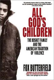 Cover of: All God's Children by Fox Butterfield