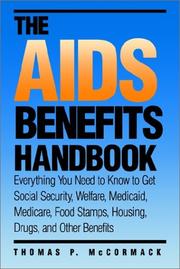 Cover of: The AIDS benefits handbook by Thomas P. McCormack