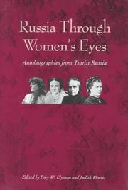 Cover of: Russia Through Women's Eyes: Autobiographies from Tsarist Russia (Russian Literature and Thought Series)