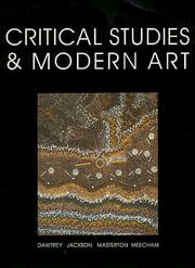 Critical studies and modern art