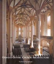 Cover of: German Gothic Church architecture