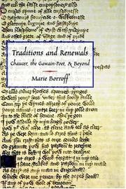 Cover of: Traditions and renewals: Chaucer, the Gawain-poet, and beyond