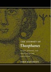Cover of: The Journey of Theophanes by John Matthews