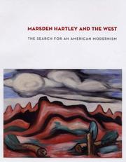 Marsden Hartley and the West : the search for an American modernism