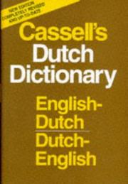 Cover of: Cassell's Dutch Dictionary: English-Dutch, Dutch-English (Dictionary)