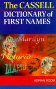 The Cassell dictionary of first names