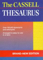 Cover of: The Cassell thesaurus