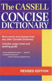 The Cassell concise dictionary