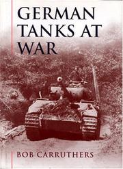 German tanks at war