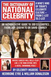 The dictionary of national celebrity