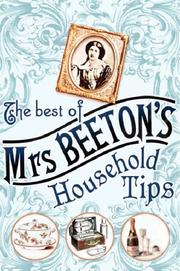 The best of Mrs Beeton's household tips