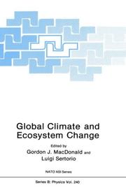 Global climate and ecosystem change