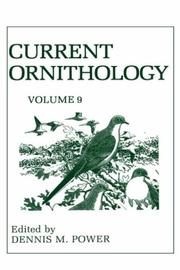 Cover of: Current Ornithology, Volume 9 (Current Ornithology)