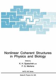 Nonlinear coherent structures in physics and biology