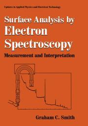 Surface analysis by electron spectroscopy : measurement and interpretation