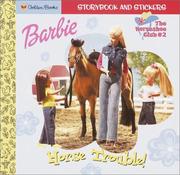 Barbie Horse Trouble Barbie Look Look by Golden Books