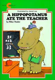 Cover of: A Hippopotamus Ate the Teacher (Avon Camelot Books)