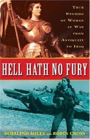 Hell hath no fury by Rosalind Miles, Robin Cross