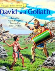 Cover of: MG David & Goliath Bible Story by 