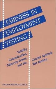 Fairness in Employment Testing by John A. Hartigan