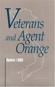 Cover of: Veterans and Agent Orange: update 1998