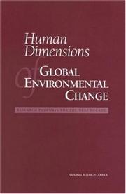 Human dimensions of global environmental change : research pathways for the next decade