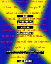 Cover of: The unofficial X-files companion II
