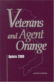 Cover of: Veterans and Agent Orange, Update 2000