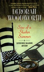 Cover of: Sins of a Shaker Summer: A Sister Rose Callahan Mystery
