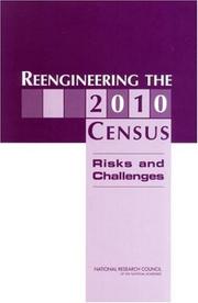Cover of: Reengineering the 2010 Census by Panel on Research on Future Census Methods, National Research Council (US)