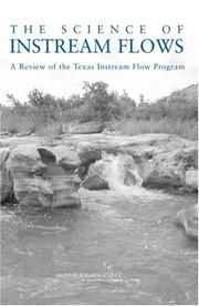 Cover of: The science of instream flows |