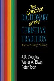 Cover of: Concise Dictionary of Christian Tradition, The