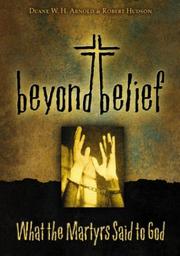 Cover of: Beyond Belief