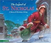 Cover of: The Legend of St. Nicholas: A Story of Christmas Giving