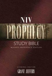 Cover of: NIV Prophecy Marked Reference Study Bible