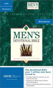 Cover of: NIV Men's Devotional Bible, Compact by 