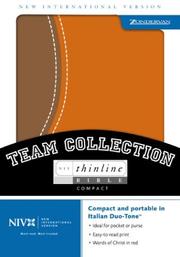 Cover of: NIV Compact Thinline Team Collection