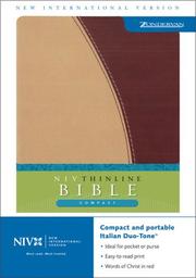 Cover of: NIV Compact Thinline Bible (New International Version)